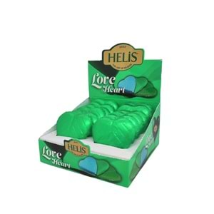 HELİS LOVE HEART ANTEP FISTIKLI ÇİKOLATA (26 gr x 12 adet)